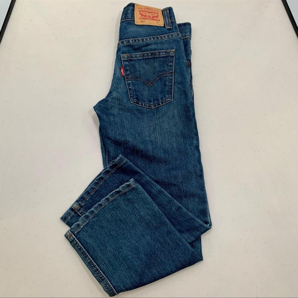 Boys Levi’s 505 jeans size 7 regular 6-7 years